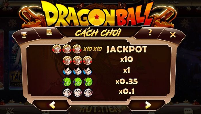 Cách chơi Dragonball V8Club khá đơn giản